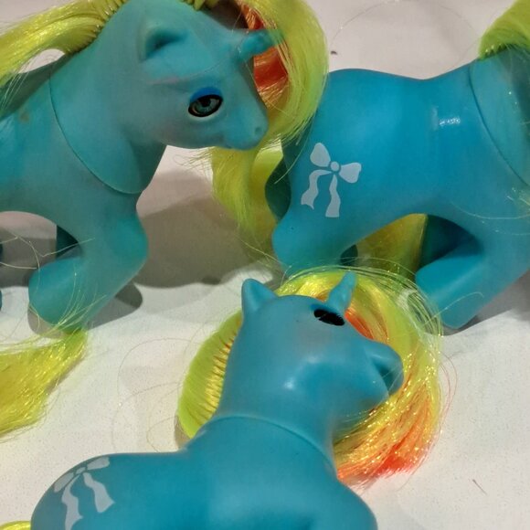 Baby Ribbon Qty 3 lot my little pony vintage G1 - Picture 6 of 6